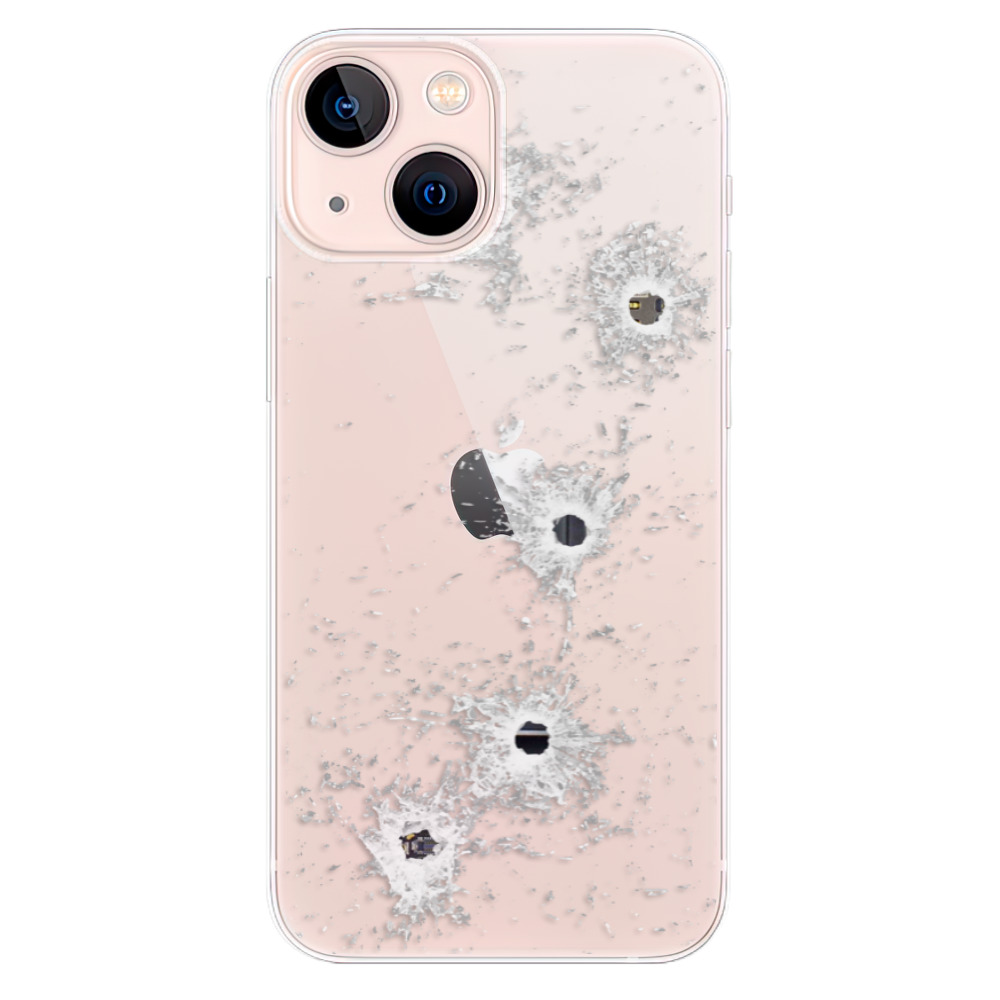 Odolné silikonové pouzdro iSaprio - Gunshots - iPhone 13 mini