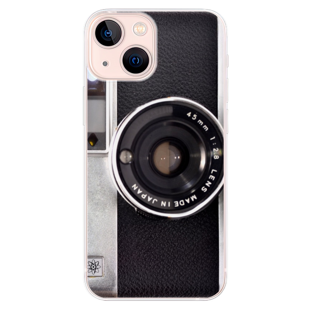 Odolné silikonové pouzdro iSaprio - Vintage Camera 01 na mobil Apple iPhone 13 Mini (Odolný silikonový kryt, obal, pouzdro iSaprio - Vintage Camera 01 na mobilní telefon Apple iPhone 13 Mini)