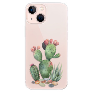 Odolné silikonové pouzdro iSaprio - Cacti 01 na mobil Apple iPhone 13 Mini