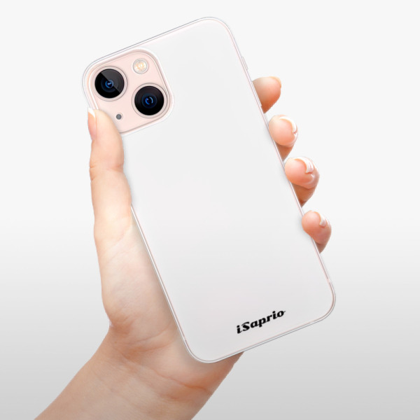 Silikonové pouzdro iSaprio - Apple iPhone 13 Mini - 4Pure bílé