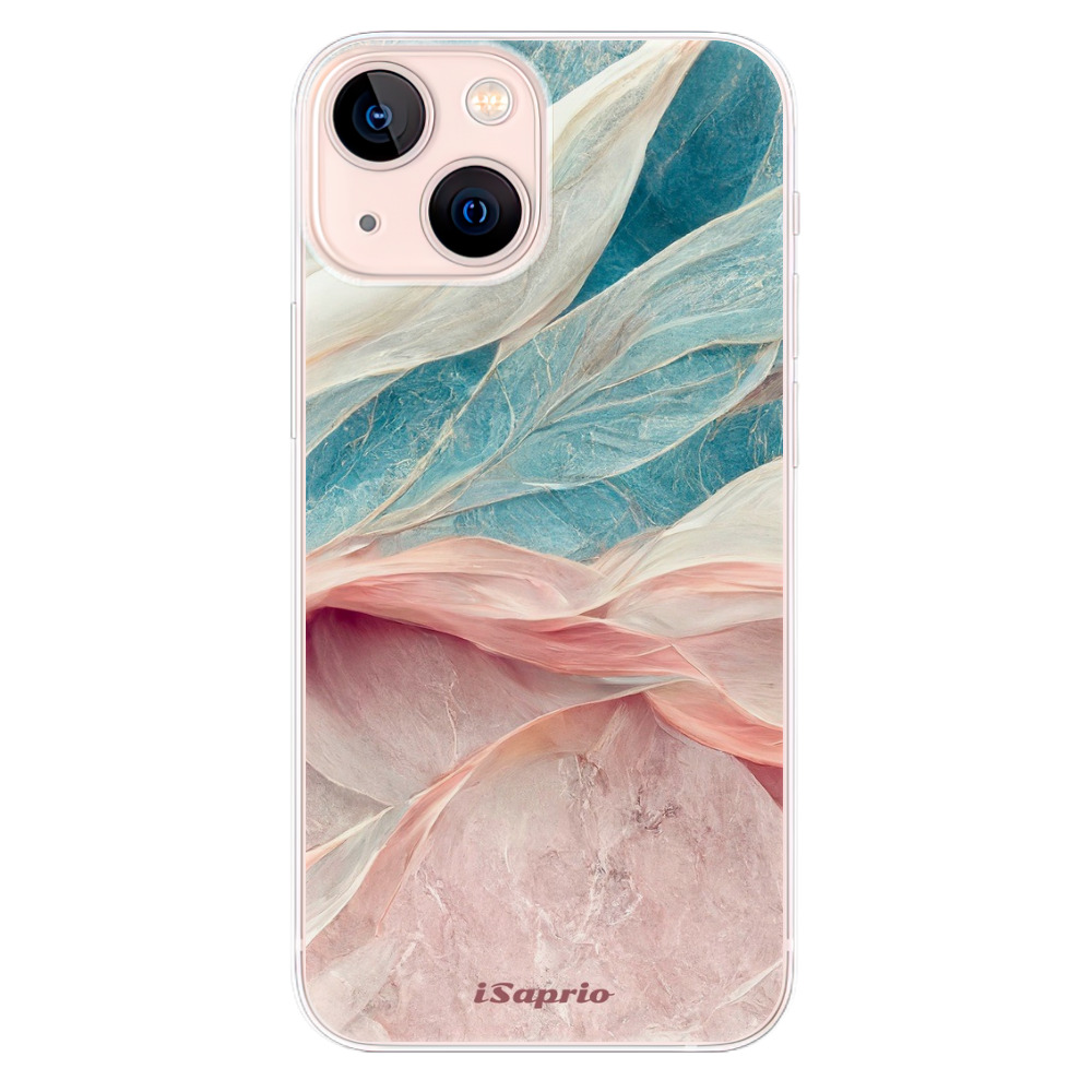Odolné silikonové pouzdro iSaprio - Pink and Blue - iPhone 13 mini