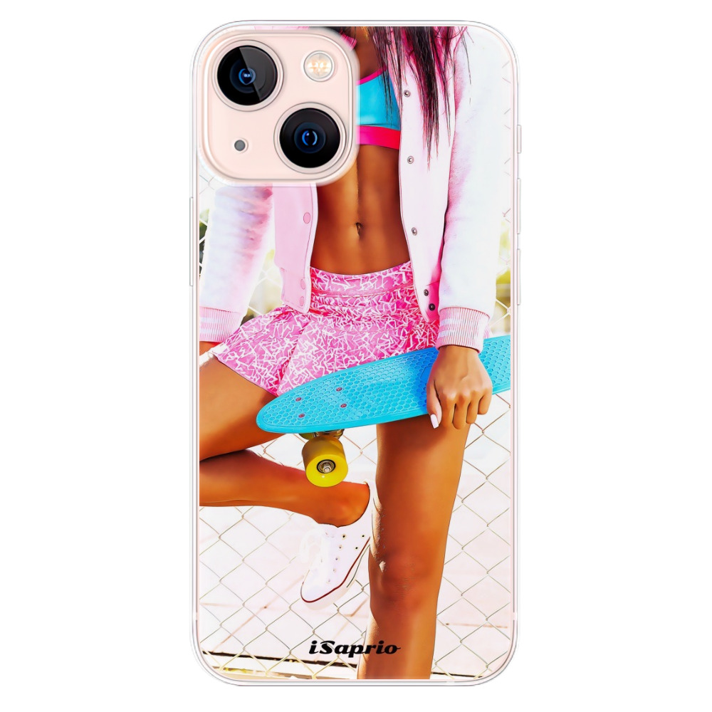 Odolné silikonové pouzdro iSaprio - Skate girl 01 - iPhone 13 mini