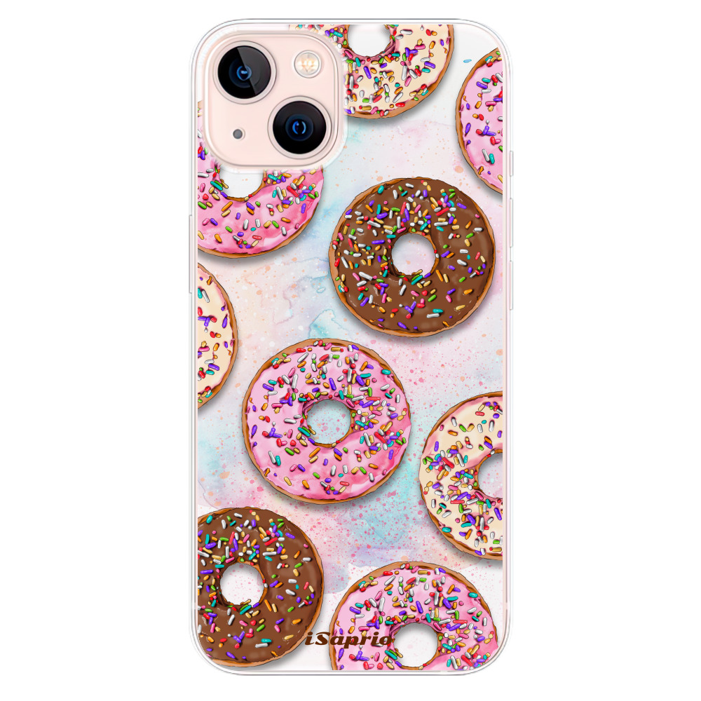 Odolné silikonové pouzdro iSaprio - Donuts 11 na mobil Apple iPhone 13 (Odolný silikonový kryt, obal, pouzdro iSaprio - Donuts 11 na mobilní telefon Apple iPhone 13)