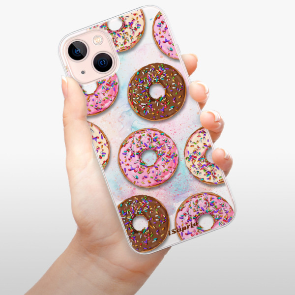 Silikonové pouzdro iSaprio - Apple iPhone 13 - Donuts 11