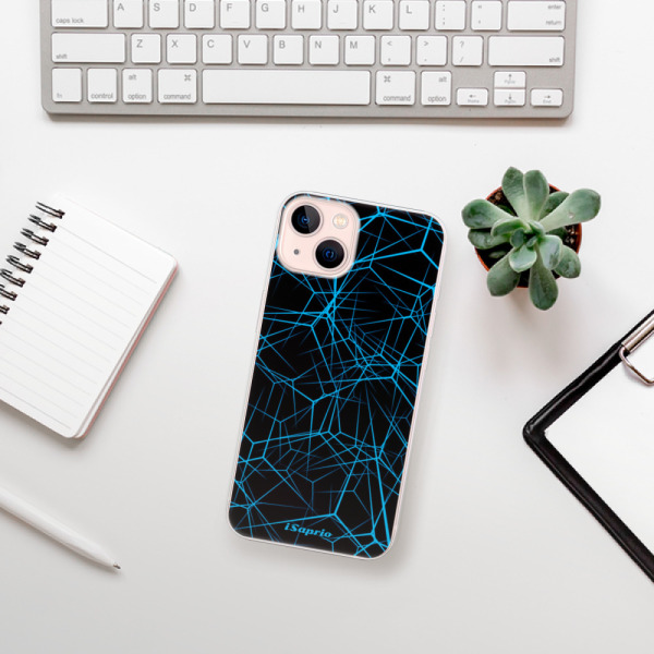 Silikonové pouzdro iSaprio - Apple iPhone 13 - Abstract Outlines 12
