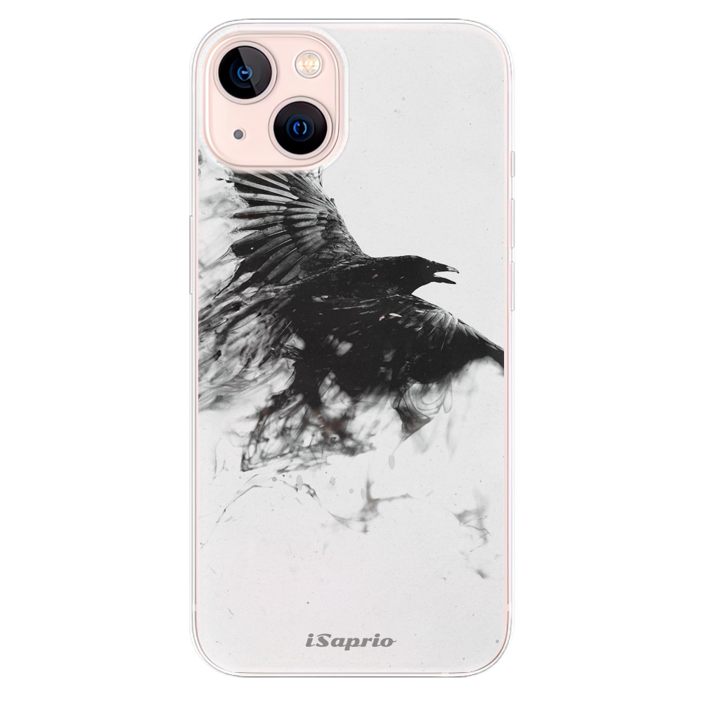 Odolné silikonové pouzdro iSaprio - Dark Bird 01 - iPhone 13