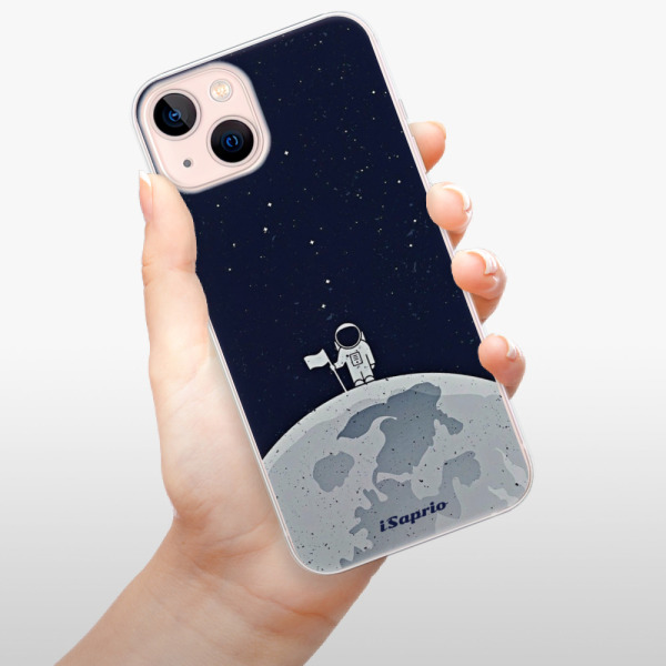 Silikonové pouzdro iSaprio - Apple iPhone 13 - On The Moon 10