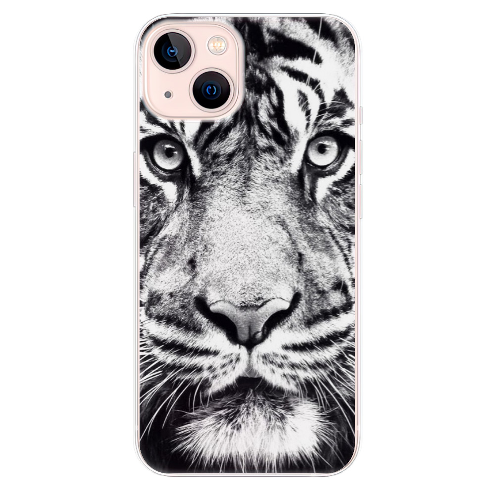Odolné silikonové pouzdro iSaprio - Tiger Face na mobil Apple iPhone 13 (Odolný silikonový kryt, obal, pouzdro iSaprio - Tiger Face na mobilní telefon Apple iPhone 13)