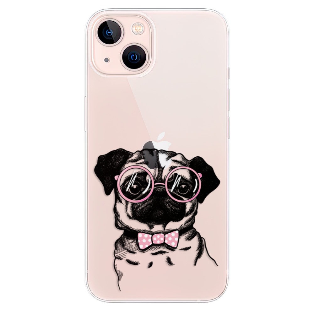 Odolné silikonové pouzdro iSaprio - The Pug - iPhone 13