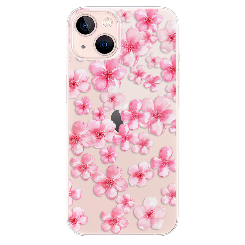 Odolné silikonové pouzdro iSaprio - Flower Pattern 05 na mobil Apple iPhone 13 (Odolný silikonový kryt, obal, pouzdro iSaprio - Flower Pattern 05 na mobilní telefon Apple iPhone 13)