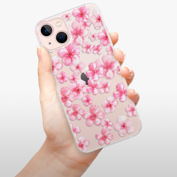 Silikonové pouzdro iSaprio - Apple iPhone 13 - Flower Pattern 05