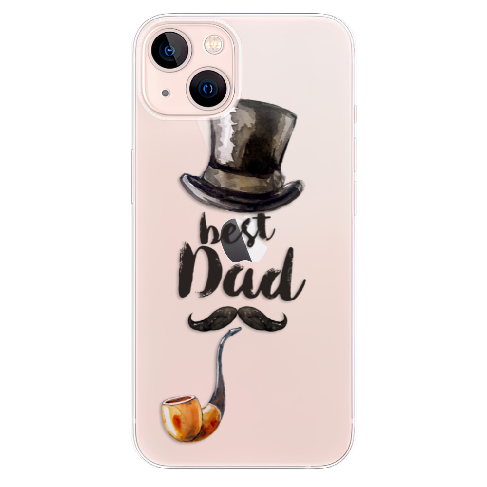 Odolné silikonové pouzdro iSaprio - Best Dad - iPhone 13