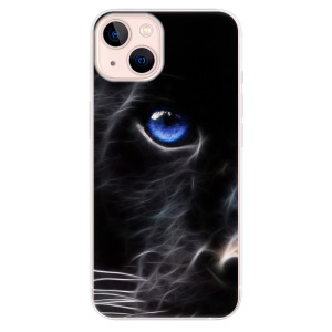 Odolné silikonové pouzdro iSaprio - Black Puma na mobil Apple iPhone 13