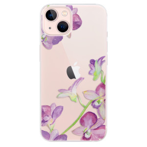 Silikonové pouzdro iSaprio - Apple iPhone 13 - Purple Orchid