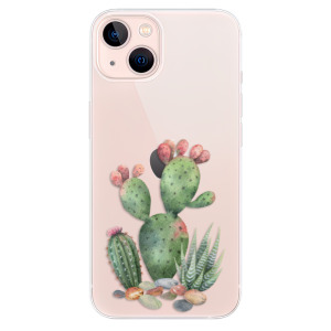 Odolné silikonové pouzdro iSaprio - Cacti 01 na mobil Apple iPhone 13