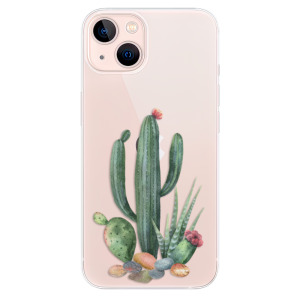 Odolné silikonové pouzdro iSaprio - Cacti 02 na mobil Apple iPhone 13