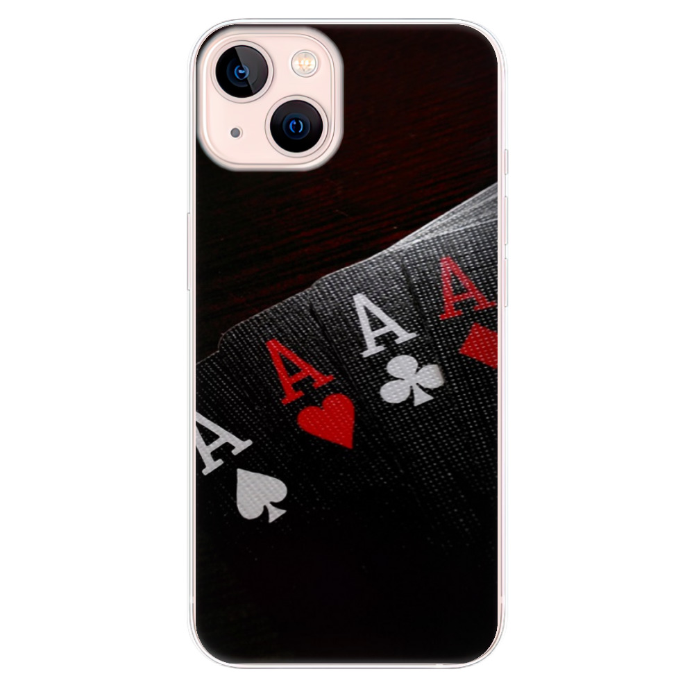 Odolné silikonové pouzdro iSaprio - Poker - iPhone 13