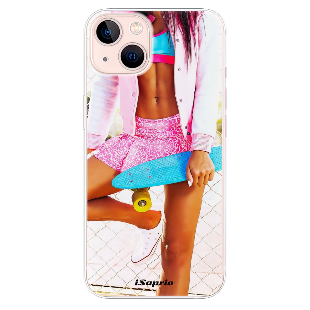 Odolné silikonové pouzdro iSaprio - Skate girl 01 - iPhone 13