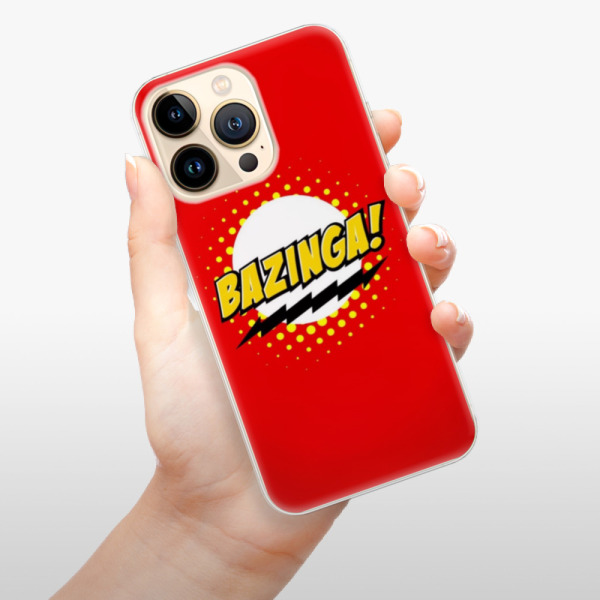 Silikonové pouzdro iSaprio - Apple iPhone 13 Pro - Bazinga 01