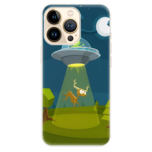 Silikonové pouzdro iSaprio - Apple iPhone 13 Pro - Alien 01