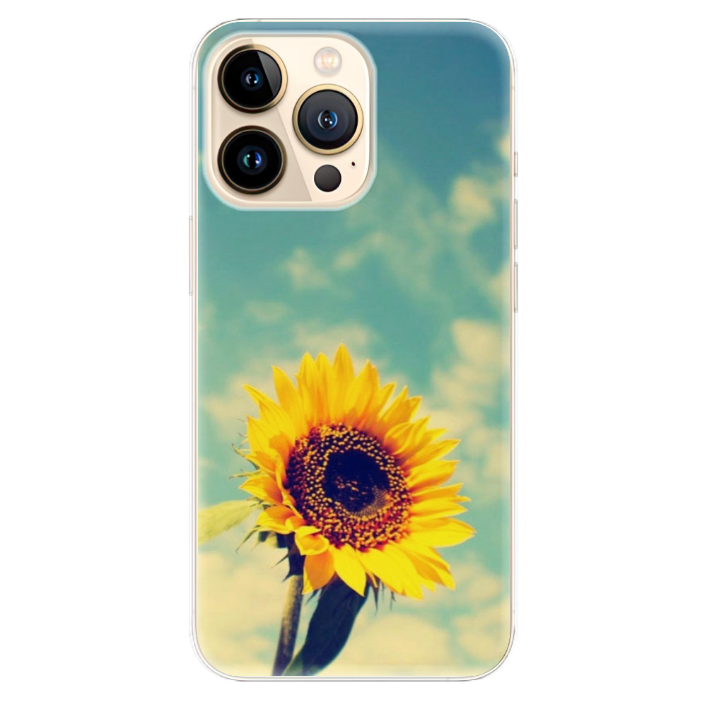 Odolné silikonové pouzdro iSaprio - Sunflower 01 - iPhone 13 Pro