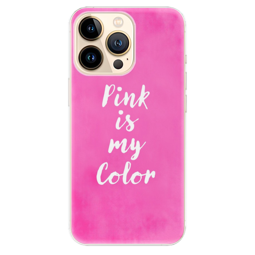 Odolné silikonové pouzdro iSaprio - Pink is my color na mobil Apple iPhone 13 Pro (Odolný silikonový kryt, obal, pouzdro iSaprio - Pink is my color na mobilní telefon Apple iPhone 13 Pro)