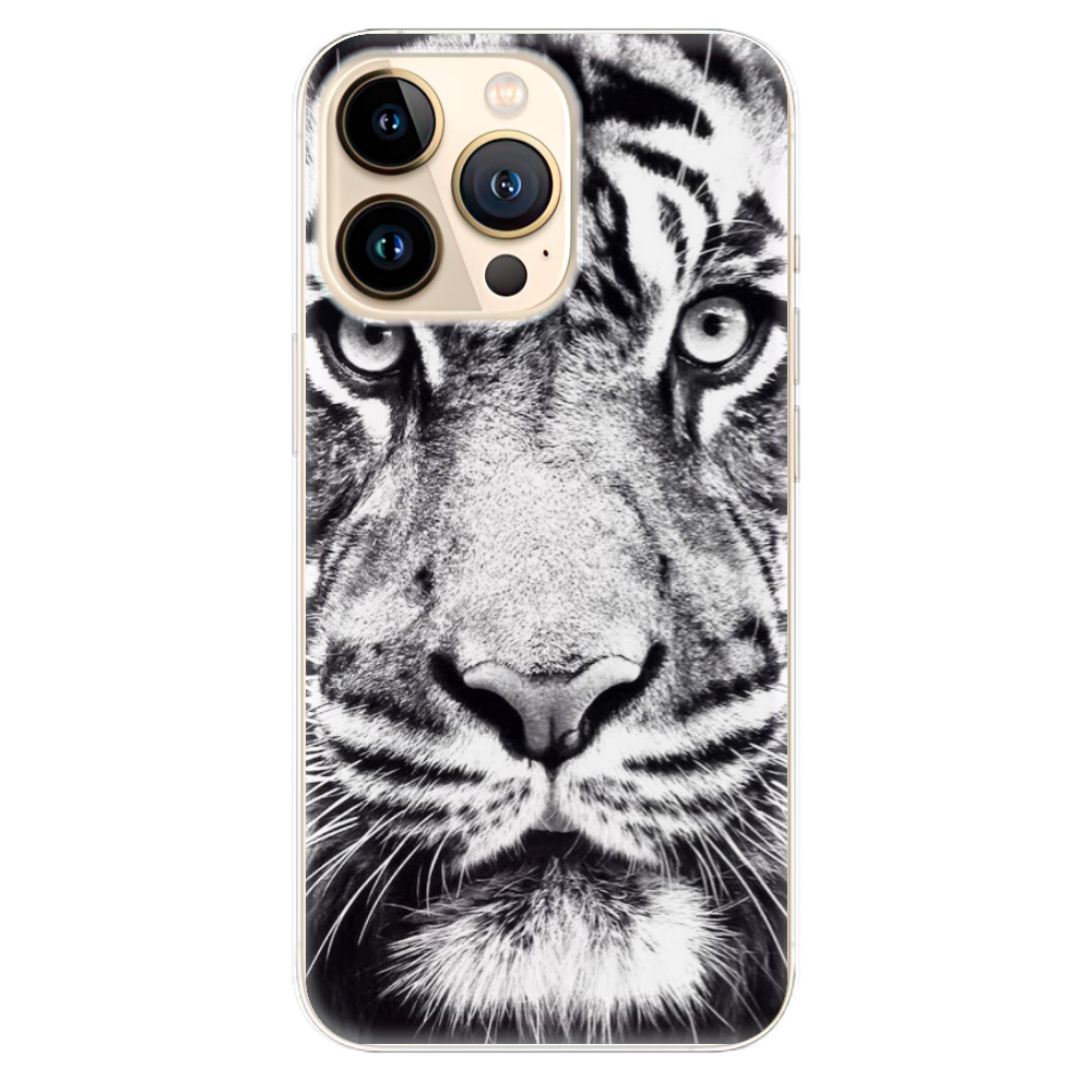 Odolné silikonové pouzdro iSaprio - Tiger Face na mobil Apple iPhone 13 Pro (Odolný silikonový kryt, obal, pouzdro iSaprio - Tiger Face na mobilní telefon Apple iPhone 13 Pro)