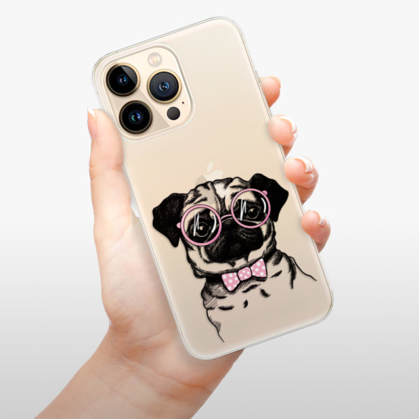 Silikonové pouzdro iSaprio - Apple iPhone 13 Pro - The Pug