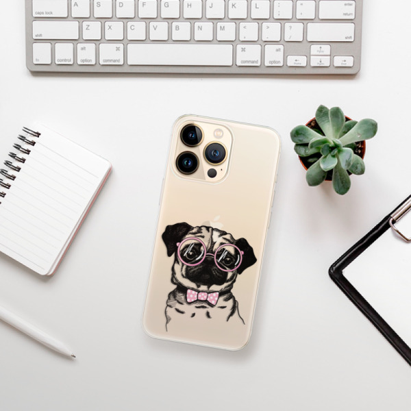 Silikonové pouzdro iSaprio - Apple iPhone 13 Pro - The Pug