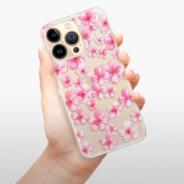 Silikonové pouzdro iSaprio - Apple iPhone 13 Pro - Flower Pattern 05