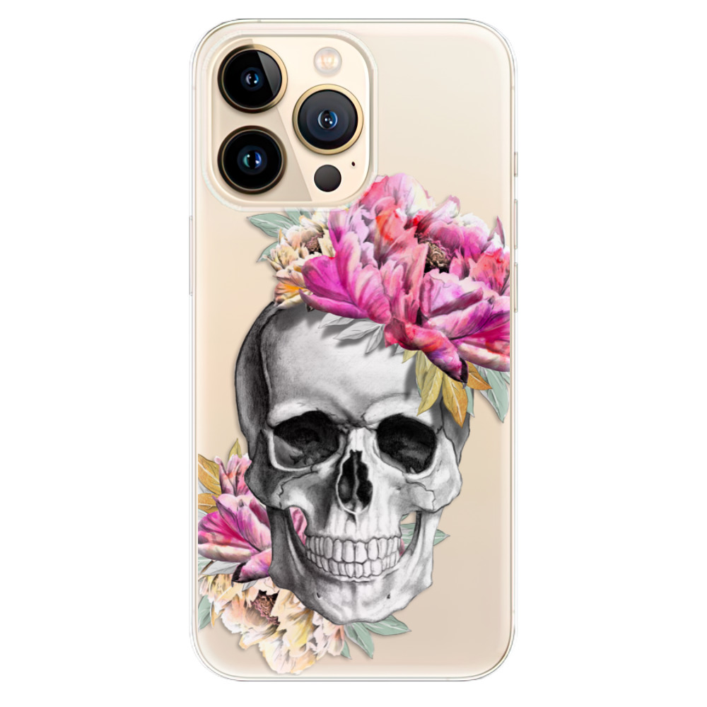 Odolné silikonové pouzdro iSaprio - Pretty Skull - iPhone 13 Pro