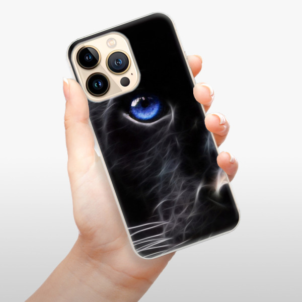 Silikonové pouzdro iSaprio - Apple iPhone 13 Pro - Black Puma