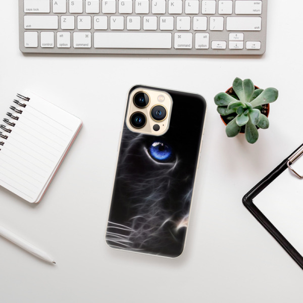 Silikonové pouzdro iSaprio - Apple iPhone 13 Pro - Black Puma