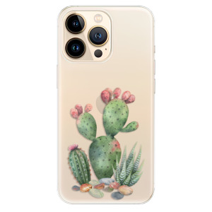 Odolné silikonové pouzdro iSaprio - Cacti 01 na mobil Apple iPhone 13 Pro