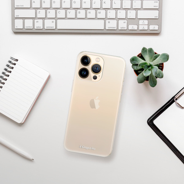 Silikonové pouzdro iSaprio - Apple iPhone 13 Pro - 4Pure čiré