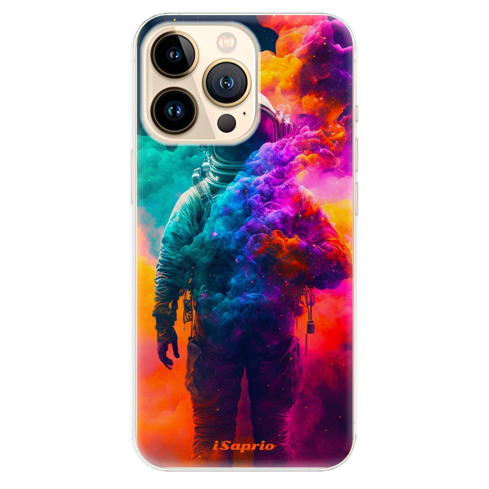 Odolné silikonové pouzdro iSaprio - Astronaut in Colors - iPhone 13 Pro