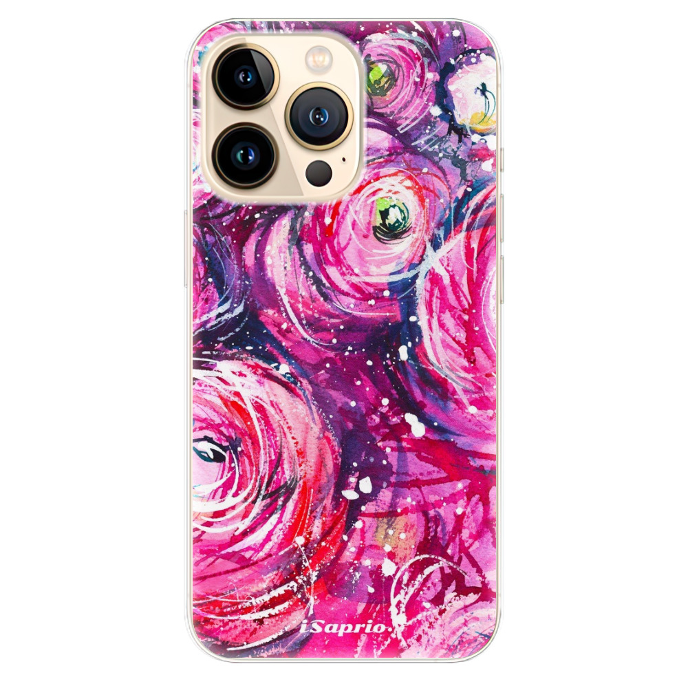 Odolné silikonové pouzdro iSaprio - Pink Bouquet - iPhone 13 Pro