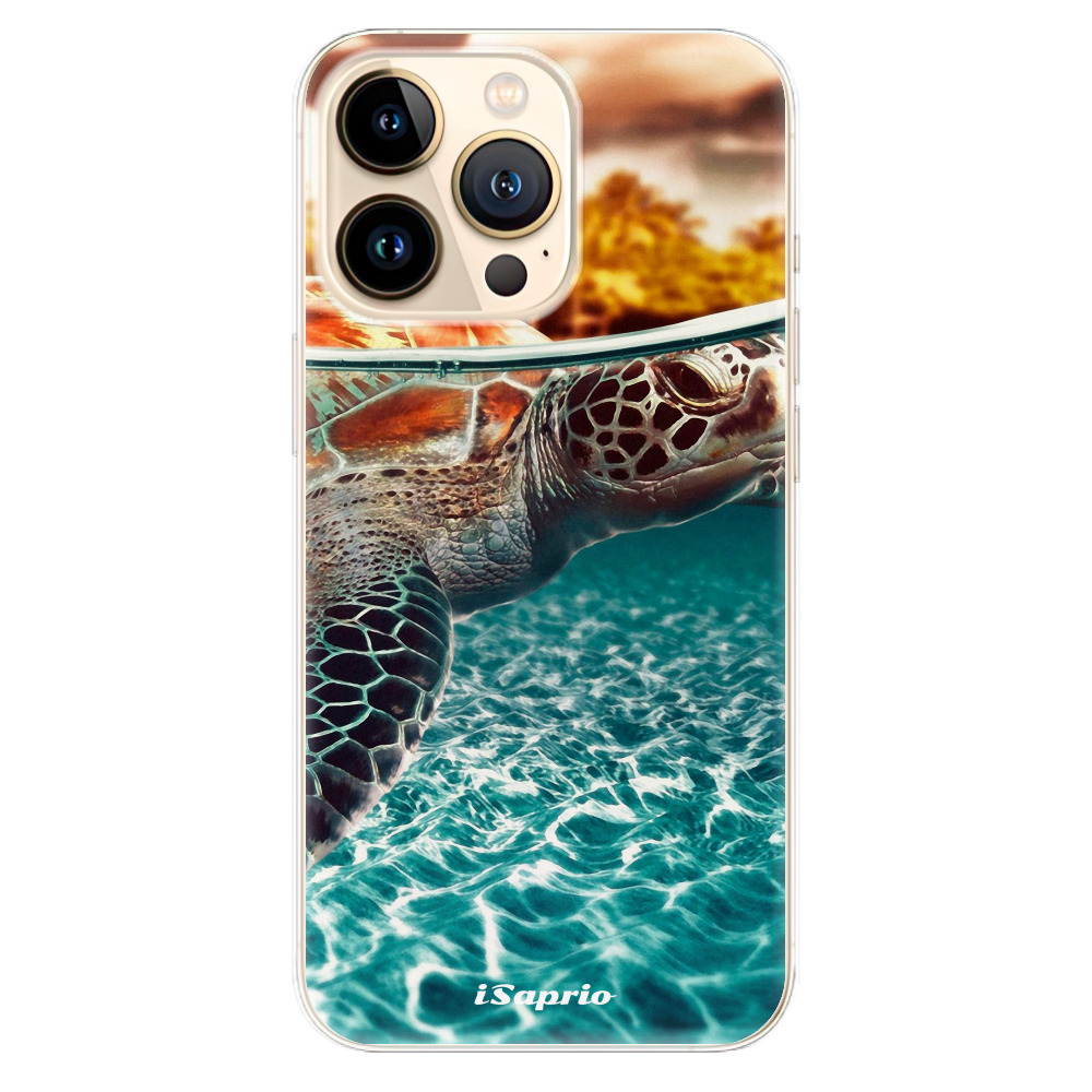 Odolné silikonové pouzdro iSaprio - Turtle 01 - iPhone 13 Pro Max
