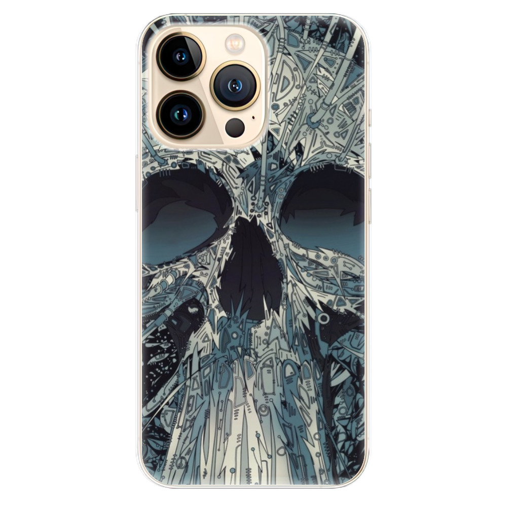 Odolné silikonové pouzdro iSaprio - Abstract Skull - iPhone 13 Pro Max