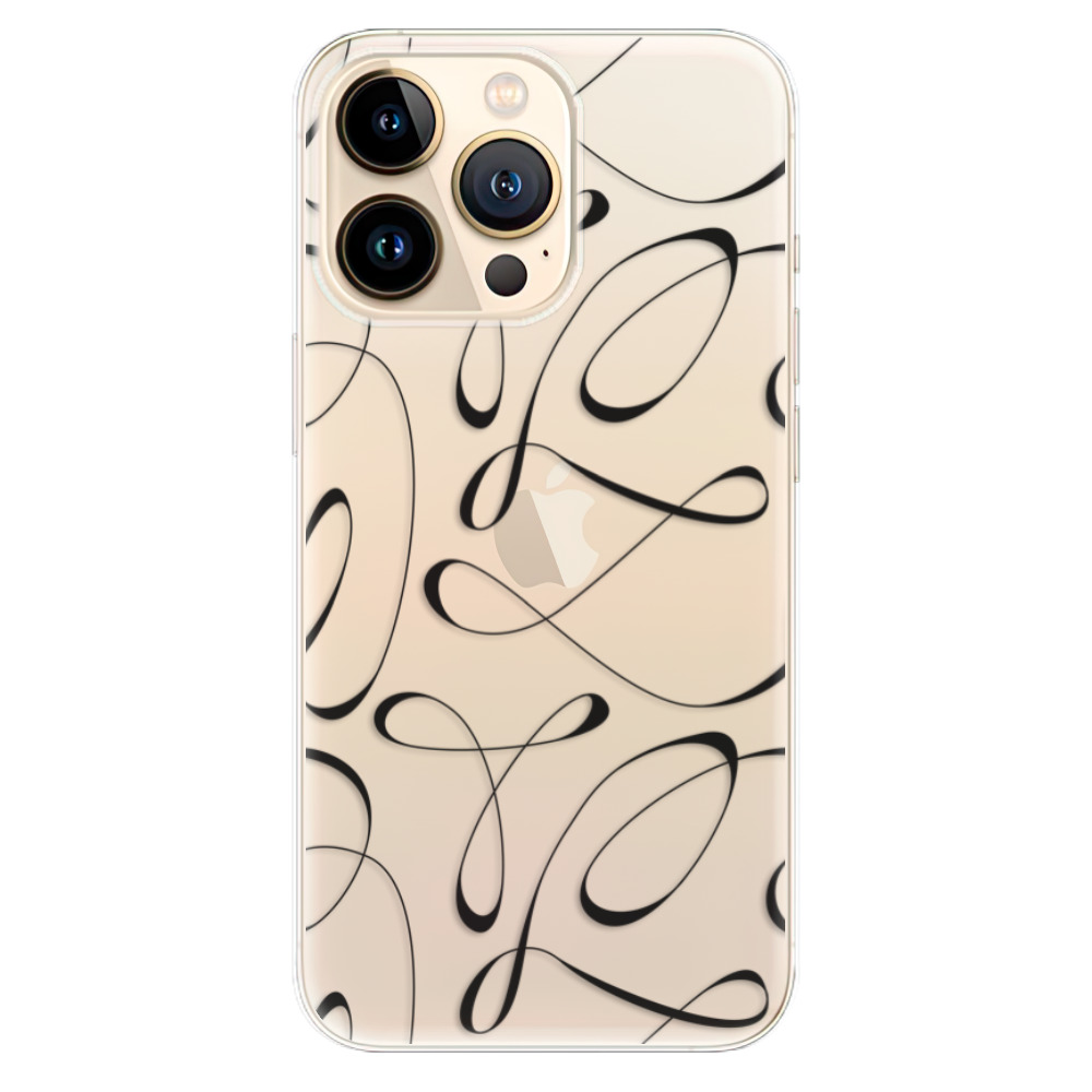 Odolné silikonové pouzdro iSaprio - Fancy - black - iPhone 13 Pro Max
