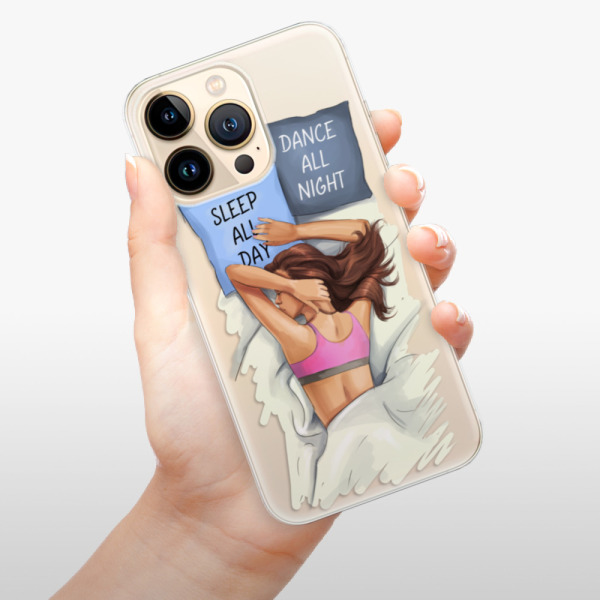 Odolné silikonové pouzdro iSaprio - Dance and Sleep na mobil Apple iPhone 13 Pro Max - výprodej