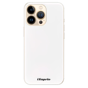 Odolné silikonové pouzdro iSaprio - 4Pure - bílé na mobil Apple iPhone 13 Pro Max