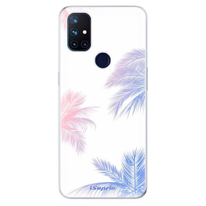 Odolné silikonové pouzdro iSaprio - Digital Palms 10 na mobil OnePlus Nord N10 5G