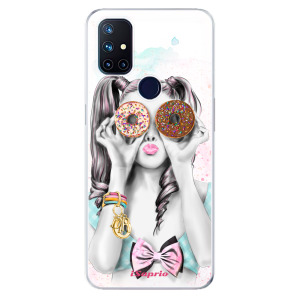 Odolné silikonové pouzdro iSaprio - Donuts 10 na mobil OnePlus Nord N10 5G