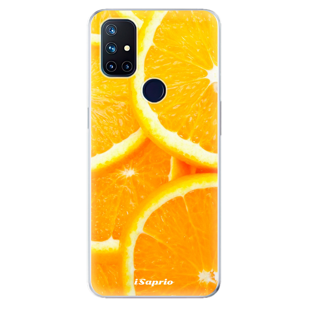 Odolné silikonové pouzdro iSaprio - Orange 10 - OnePlus Nord N10 5G