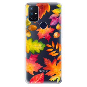 Odolné silikonové pouzdro iSaprio - Autumn Leaves 01 na mobil OnePlus Nord N10 5G