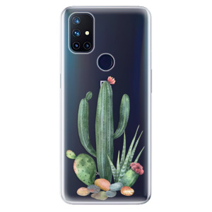 Odolné silikonové pouzdro iSaprio - Cacti 02 na mobil OnePlus Nord N10 5G