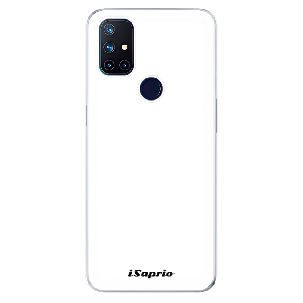 Odolné silikonové pouzdro iSaprio - 4Pure - bílé na mobil OnePlus Nord N10 5G (Odolný silikonový kryt, obal, pouzdro iSaprio - 4Pure - bílé na mobilní telefon OnePlus Nord N10 5G)