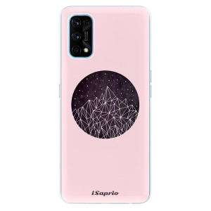 Odolné silikonové pouzdro iSaprio - Digital Mountains 10 na mobil Realme 7 Pro