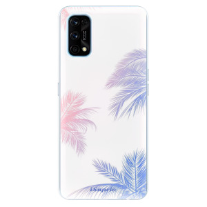 Odolné silikonové pouzdro iSaprio - Digital Palms 10 na mobil Realme 7 Pro